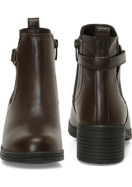 167073.Z5PR Kahverengi Kadın Topuklu Bot indirimleri