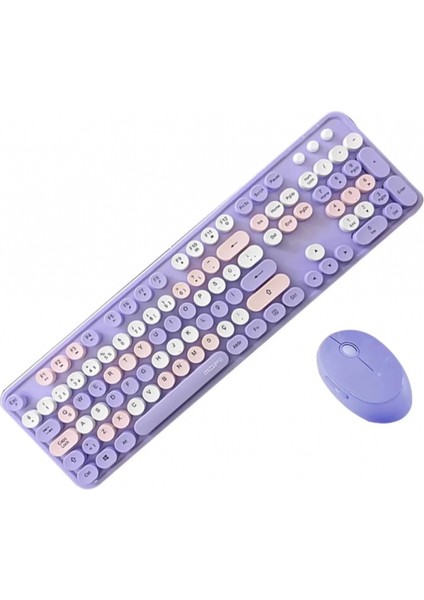 Tr Mofii Sweet Mor Klavye Mause Set