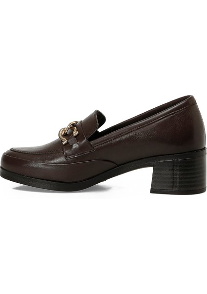 105634.Z5PR Kahverengi Kadın Topuklu Ayakkabı modelleri