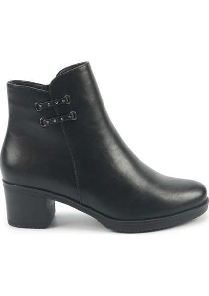 167082.Z5PR Siyah Kadın Topuklu Bot