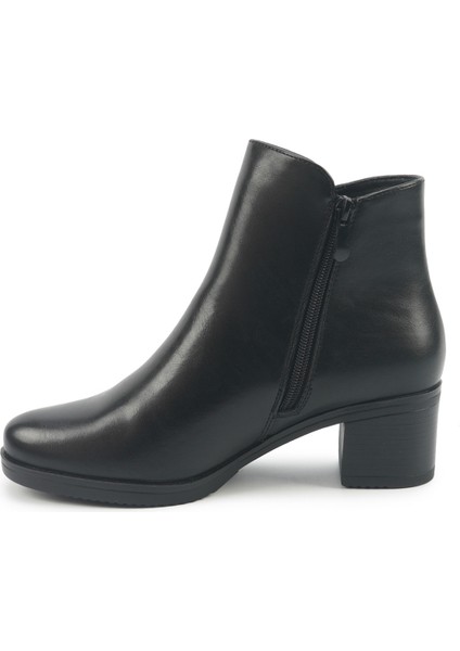 167082.Z5PR Siyah Kadın Topuklu Bot modelleri