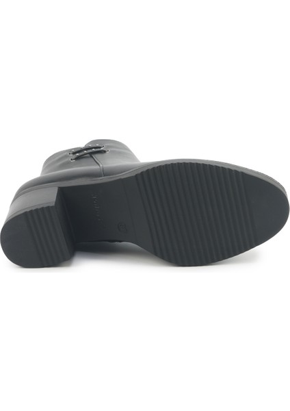 167082.Z5PR Siyah Kadın Topuklu Bot fırsatları