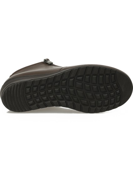 103510.Z5PR Kahverengi Kadın Dolgu Topuk Bot