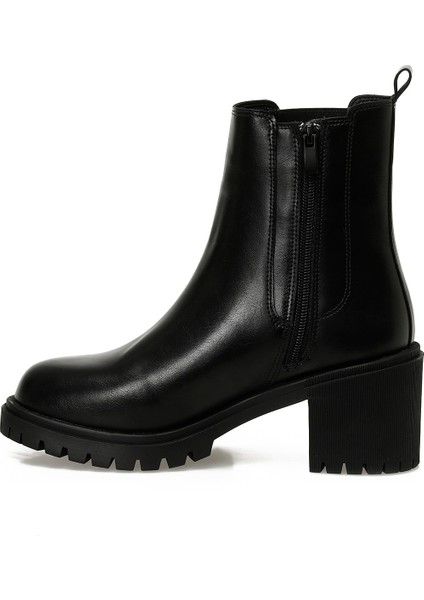 25K-6007 5pr Siyah Kadın Chelsea Bot modelleri