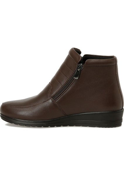 103510.Z5PR Kahverengi Kadın Dolgu Topuk Bot modelleri