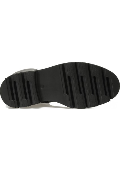 Russın 5pr Siyah Kadın Düz Bot