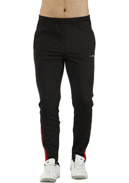 Dalgıç Erkek Alt Eşofman Siyah Kırmızı 2245