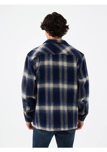 Lacivert Erkek Gömlek LF2040475 modelleri