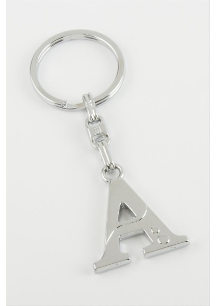 Resveq Harfli Metal Anahtarlık-A