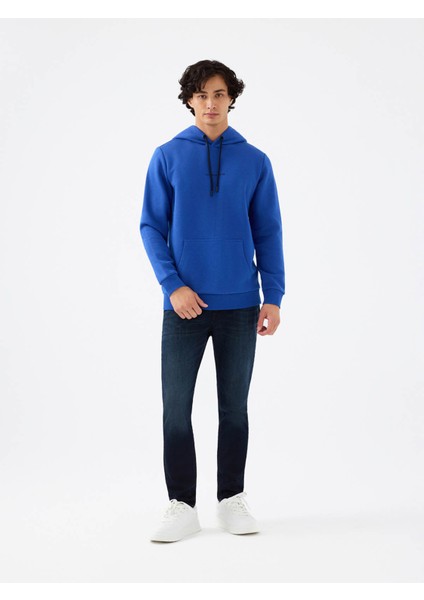 Regular Fit Mavi Erkek Sweatshirt LF2034269 fiyatları