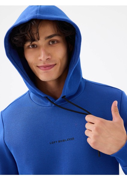 Regular Fit Mavi Erkek Sweatshirt LF2034269 fırsatları