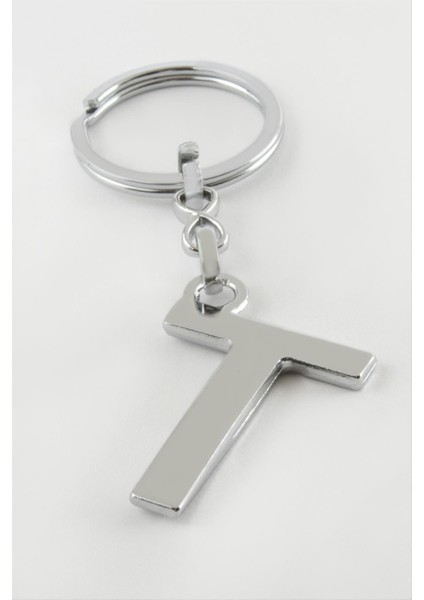 Resveq Metal Harf Anahtarlık-T