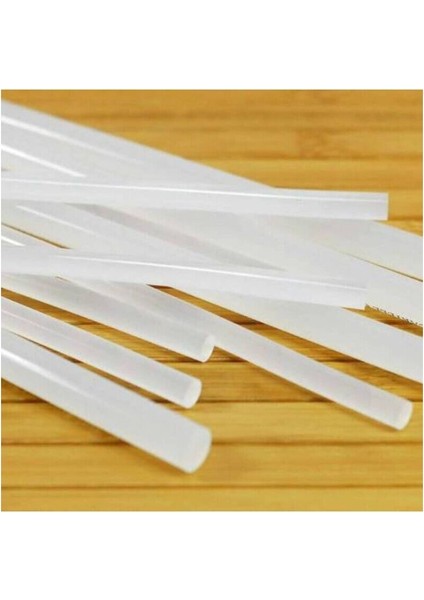 Mum Ince Sıcak Silikon Tabanca Mumu Çubukları 10 Adet