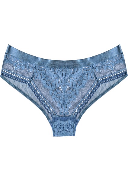 Blue Dantelli Kadın Külot