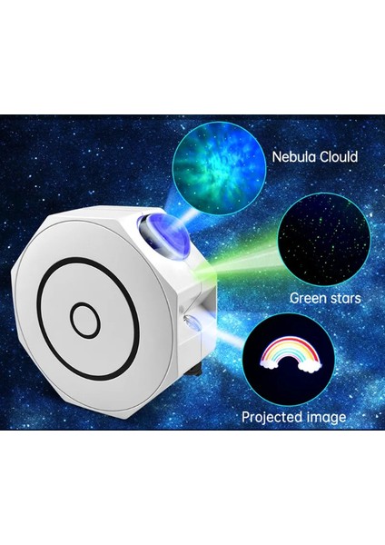 Gece Lambası Projektör Tasarımı Anason Model Bluetooth Özelliği Olan fırsatları