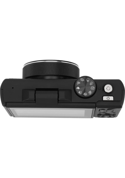 5k Dijital Kamera 75MP Uhd, 18X Zoom Autofomas 3 Ekranlı Aynasız Kamera, Seyahat Için Retro Tarzı Fotoğrafçılık Kameraları, Portreler, Vlog (Black)