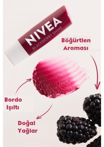 Kadın Parfüm Seti ( 100 ml Edt Parfüm 150 ml Deodorant ) + Niveadudak Kremi Şeftali ve Böğürtlen fiyatları