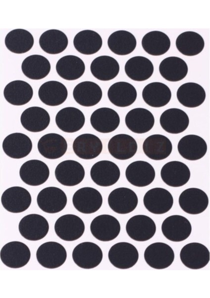 Yapışkanlı Vida Tapası Siyah Vida