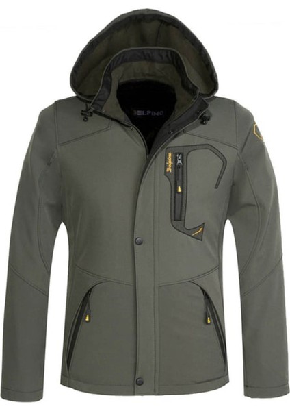 Softshell Haki Erkek Mont 5011