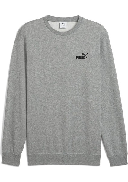 Ess Small No. 1 Logo Gri Erkek Sweatshirt 682564-03 fırsatları