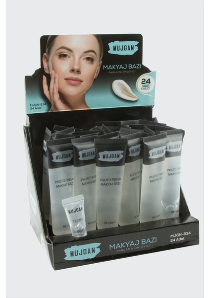 Resveq Müjgan Makyaj Bazı-Şeffaf