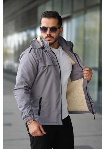 Erkek Kürklü Kışlık Mont Su ve Rüzgar Geçirmez fiyatları