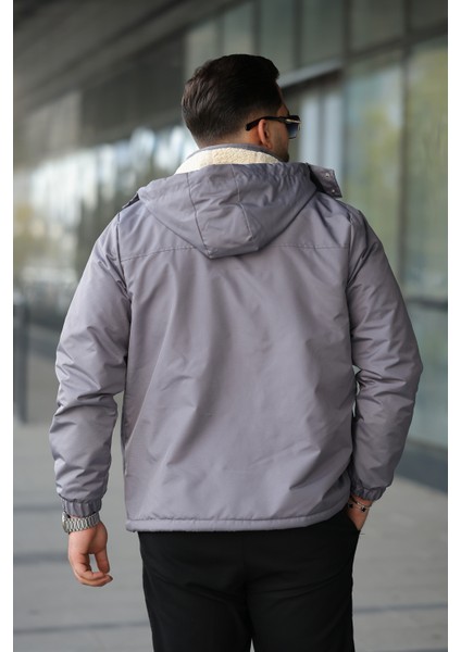 Erkek Kürklü Kışlık Mont Su ve Rüzgar Geçirmez fırsatları