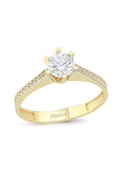 Altın Tektaş Yüzük modelleri