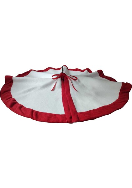 , Yılbaşı Çam Ağacı Altı Örtüsü, Çam Ağacı Ayak Halısı Örtüsü, Beyaz Renk, Peluş 80 cm modelleri