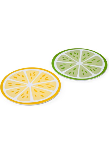 Kahvaltılık Tahtalar, Limon, 2'li Set