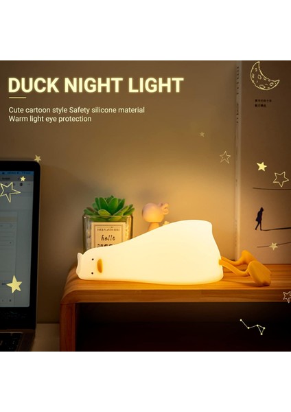Gece Lambası Tasarımı Yatan Ördek Model