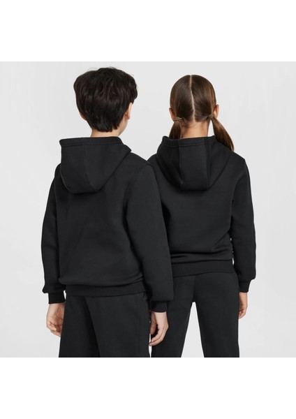 Kylian Mbappé Club Fleece Unisex Çocuk Siyah Alt Üst Polarlı Takım indirimleri