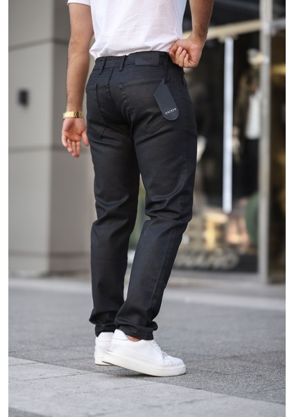 Erkek Slim Fit Likralı Denim Kot Pantolon Jean fırsatları