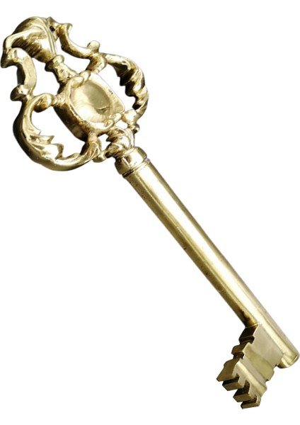 Pirinç Döküm Anahtar Şehrin Anahtarı 57CM