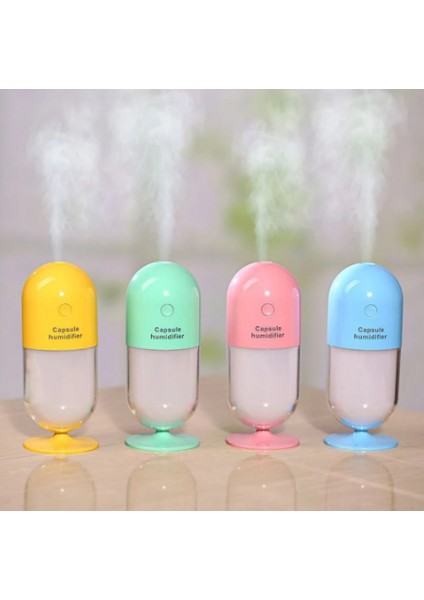 Hava Nemlendirici Buhar Makinesi 120ML Ultrasonik Kapsül Model Anti Stres