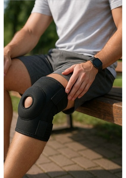 Medikal Diz Korsesi – Menisküs ve Patella Ligament Destekli, Ayarlanabilir Dizlik