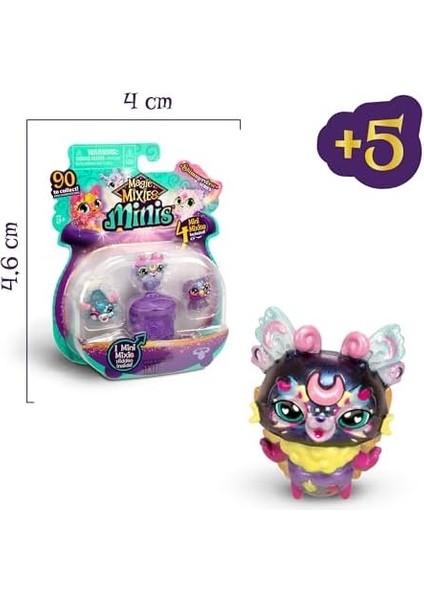 Mixies Minis 4'lü Figür Seti 14980 modelleri