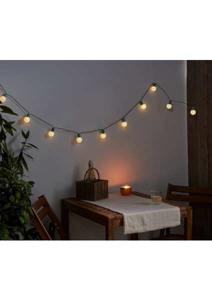 LED Işık Zinciri, Ampuller, Buzlu Cam