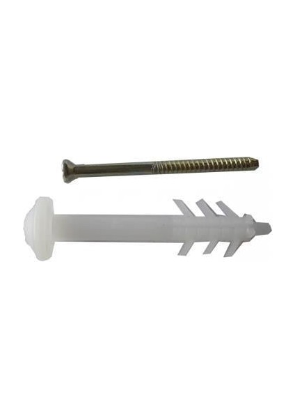 Çivili Plastik Dubel 7X55 mm 20 Adet