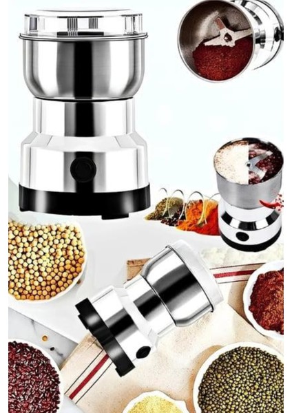 Kahve & Baharat Öğütücü Paslanmaz Çelik 220V Fişli Öğütücü - Parçalayıcı fırsatları