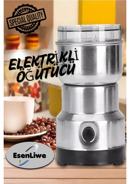 Kahve & Baharat Öğütücü Paslanmaz Çelik 220V Fişli Öğütücü - Parçalayıcı indirimleri