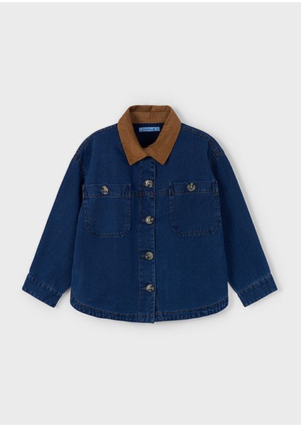 Unisex Çocuk Kot Gömlek 4135 fırsatları