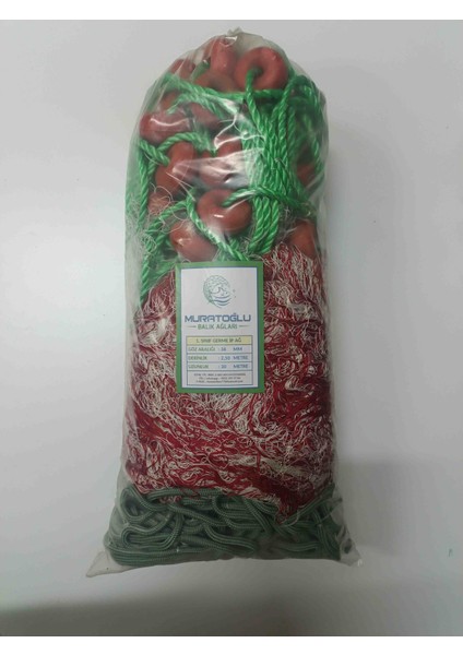 Germa Ağ / 36 mm / Uzunluk 30 mt / Derinlik 2.5 mt fiyatları