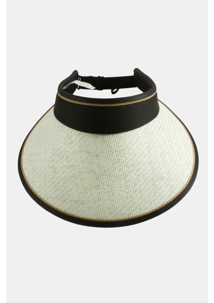 Resveq Kasketli Hasır Plaj Şapkası-Krem modelleri