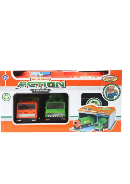 Express Wheels Metal Araçlı Çantalı Temizlik Araçları Seti