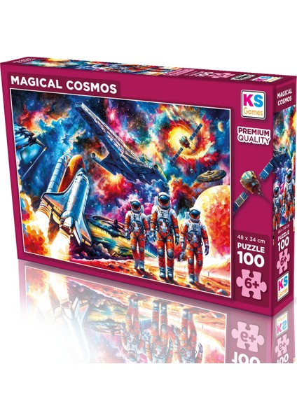 Magical Cosmos 100 Parça Puzzle