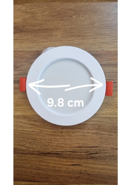 6W Downlight LED Panel Naturel Işık 4000K - Tavan Spot fırsatları