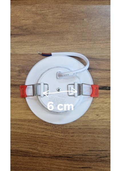 6W Downlight LED Panel Naturel Işık 4000K - Tavan Spot indirimleri
