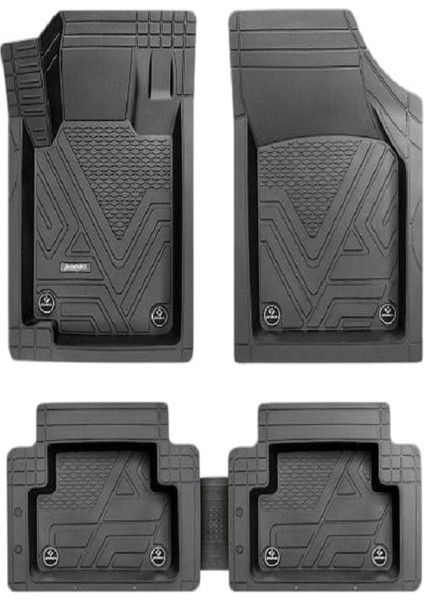 Seat Cordoba Uyumlu 5-D Oto Paspas ( Icon Siyah )