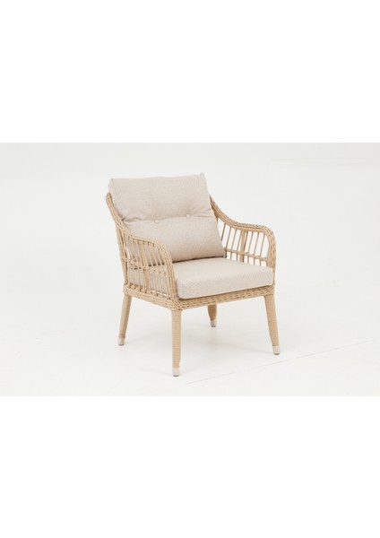 Çeşme Modern Rattan Bahçe Balkon Oturma Grubu (2+1+1+M)